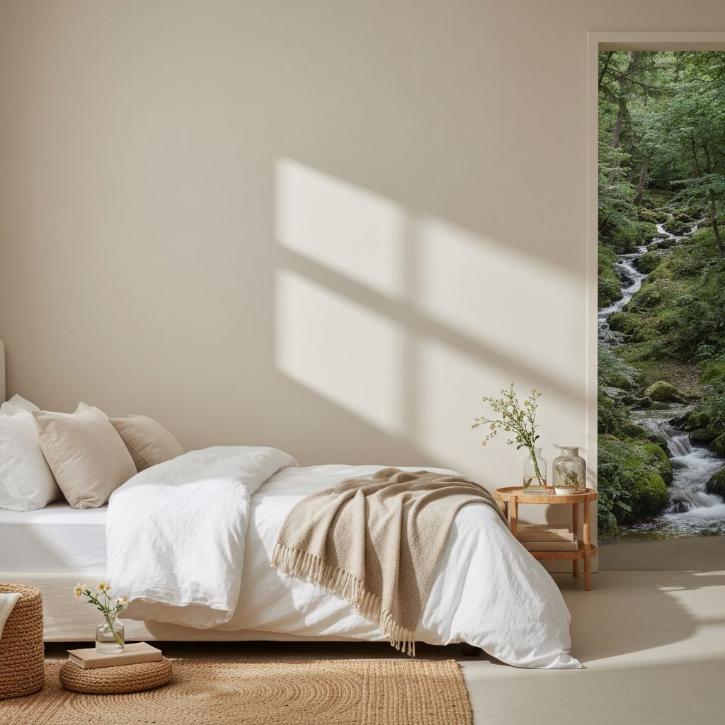 Peaceful bedroom
